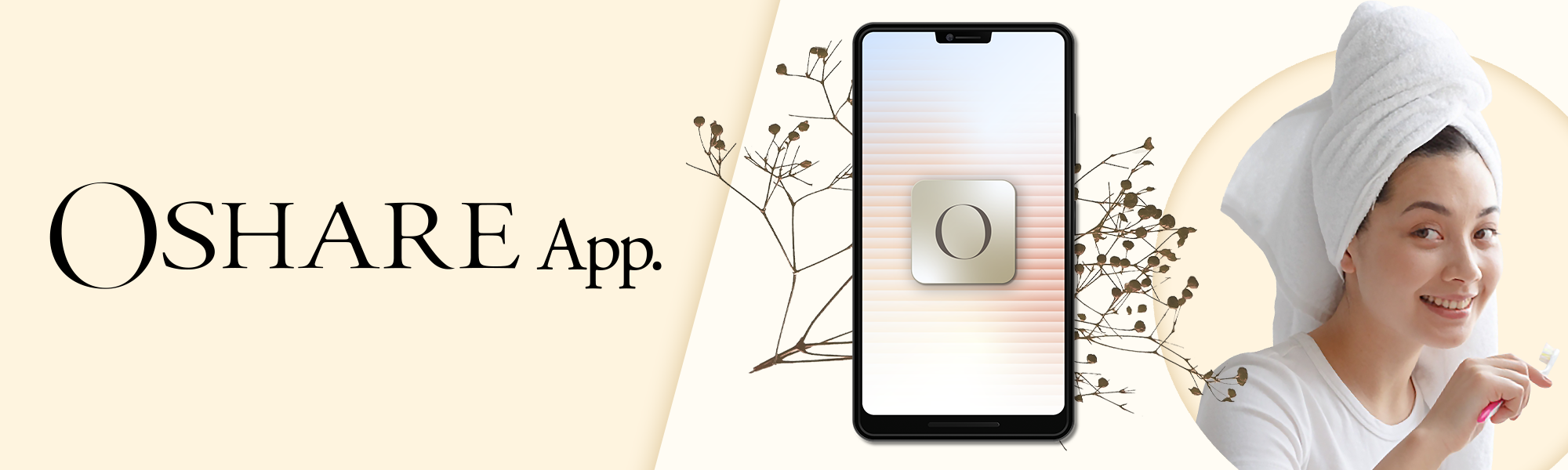 Oshareアプリ（LP／仮想サイト）のサイト画像